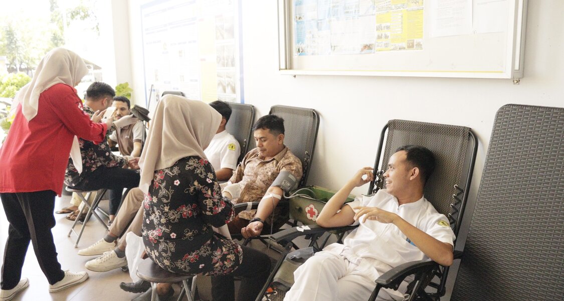 Donor Darah Bersama PMI Cabang Pidie & PMI Unit STIKes Jabal Ghafur
